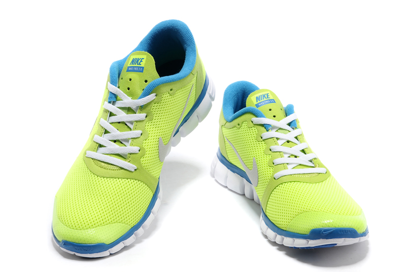 Nike Free 3.0 hommes verts bleus nouvelles chaussures hommes (2)